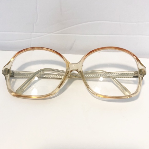 Vintage Accessories - VTG 90’s Plastic Large Frame Glasses